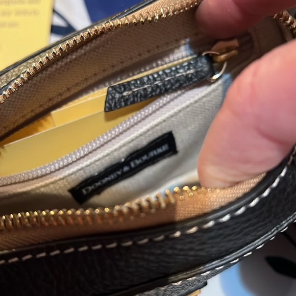 Dooney & Bourke Black Leather Crossbody Bag - Picture 9 of 13